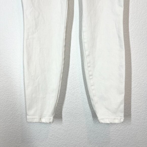 Spanx White Jeans Denim Pants Pull On Large - Picture 11 of 12